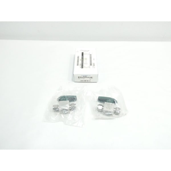 Swagelok MANUAL STAINLESS 3/8IN PLUG VALVE, 2PK SS-6P6T - main